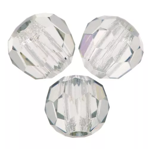 Preciosa perlas facetadas redondas - Perla redonda 3 mm - Crystal Lagoon x20