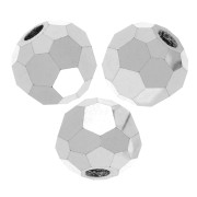 Perlas facetadas redondas Preciosa - Cuenta redonda 3 mm - Cristal Labrador Lleno x20|raw }}