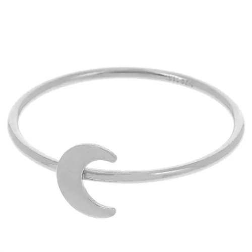 Anillo de luna - Talla 51 - Plata 925 x1