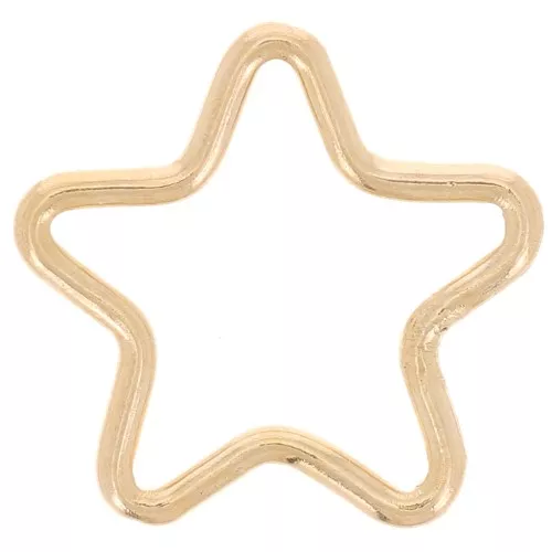 Espaciador de estrella de 11 mm con Gold Filled x1
