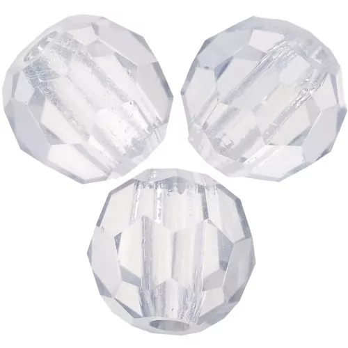 Preciosa perlas facetadas redondas - Perla redonda 4 mm - Crystal Lagoon x20