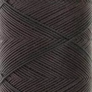 Slam Cord hilo plano de poliéster encerado para micro macramé 0,6 mm - Burdeos x100m