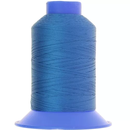 Hilo hilo de poliéster - Talla 30 - Lapislázuli azul n°0003 x900m