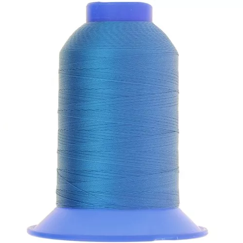 Hilo hilo de poliéster - Talla 40 - Lapislázuli azul n°0003 x1200m