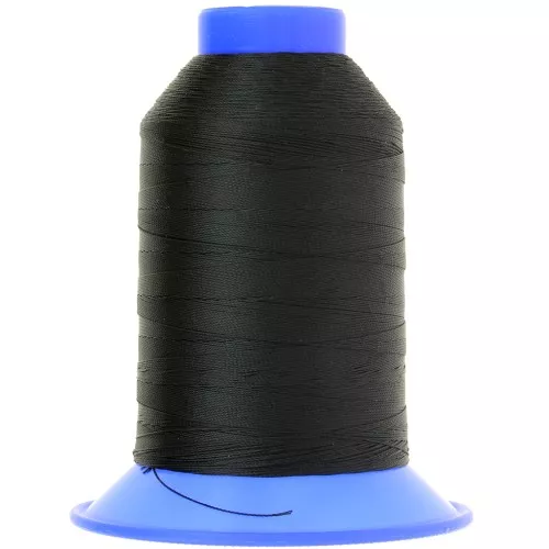 Hilo poliéster Penny Gold - Talla 40 - Negro n°0005 x1200m