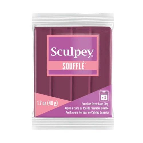 Sculpey Soufflé Pasta 48g - Cabernet (n°6028)