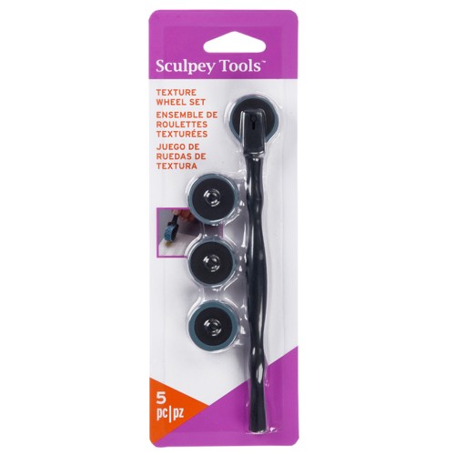 Rodillo de textura - Sculpey - para arcilla polimérica x1
