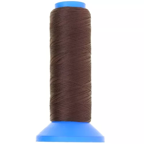 Hilo de nylon 0,20 mm - Nylon para joyería - Griffin - Marrón oscuro x600m