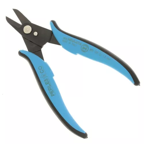 Alicates de corte con muelle 15,5 cm - corte recto - mango ergo de Perles&Co x1