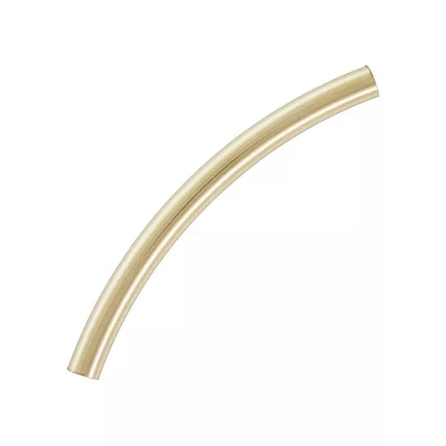 Tube curvo 25x2 mm en Gold filled x1