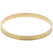Pulsera 6x66 mm para tejer Delica 15/0 - 2 hileras 4,5 mm - Latón bruto x1|raw }}