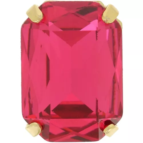 Cristal Aurora A4627 Octágono 14x10 mm - Oro - Rosa x1