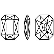 Aurora A4627 octagon cabochon 18x13 mm - Topacio x1