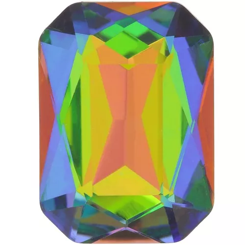 Aurora A4627 18x13 mm Octágono Cabujón - Cristal Vitrail Mediano x1