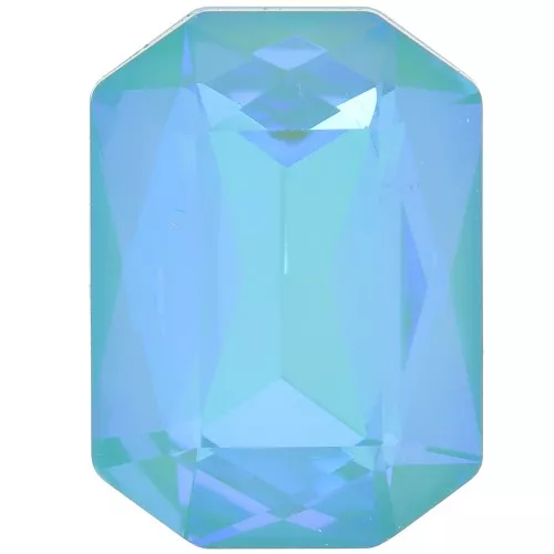 Aurora A4627 18x13 mm Octágono Cabujón - Cristal Verano Azul Delite x1