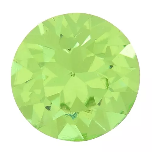 Cabujón redondo Aurora A1088 6mm - Peridot x1