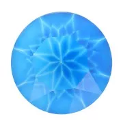 Cabochon rond Aurora A1088 6 mm - Crystal Electric Blue x1
