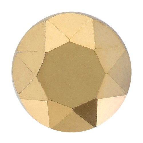 Cabochon rond Aurora A1088 6 mm - Crystal Dorado x1