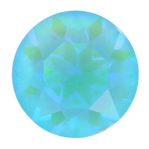 Cabochon rond Aurora A1088 6 mm - Crystal Summer Blue Delite x1