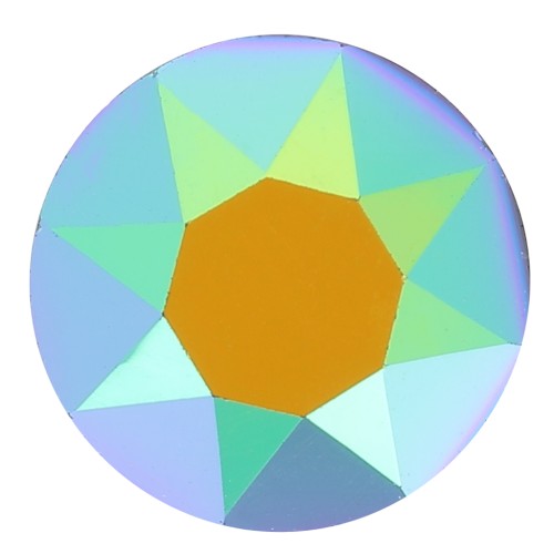 Aurora A1088 8 mm Cabujón Redondo - Jet AB x1