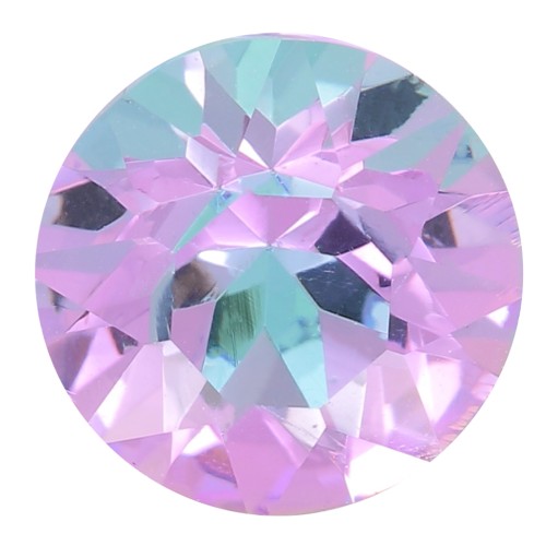 Aurora A1088 8 mm Cabujón Redondo - Crystal Vitrail Light x1