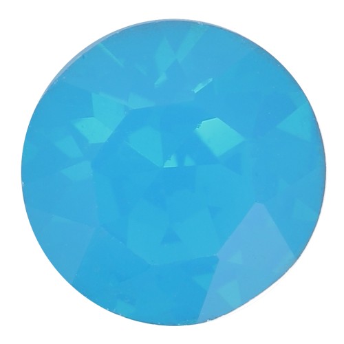 Cabujón rond Aurora A1088 8 mm - Caribbean Blue Opal x1