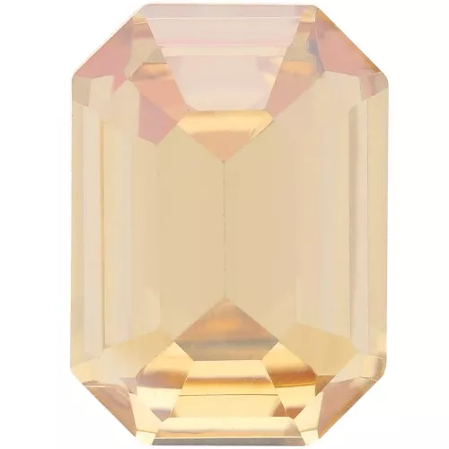 Cabujón talla octagonal Aurora A4610 14x10 mm - Cristal Golden Shadow x1