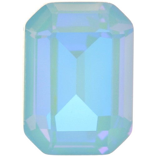 Cabujón talla octagonal Aurora A4610 14x10 mm - Cristal Summer Blue Delite x1