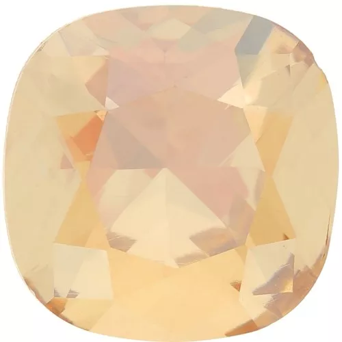 Cabujón cuadrado Aurora A4470 12 mm - Crystal Golden Shadow x1