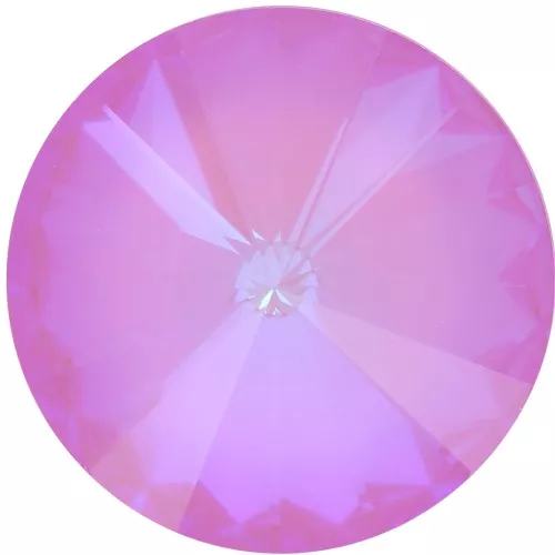 Cabujón Aurora A1122 Rivoli 14 mm - Cristal Loto Rosa Delite x1