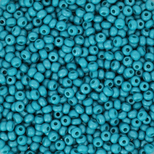 Cuentas de Rocalla Preciosa 11/0 2 mm - Permalux Turquesa x20 g