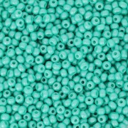 Cuentas de Rocalla Preciosa 11/0 de 2 mm - Permalux Mint Green x20 g