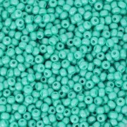 Cuentas de Rocalla Preciosa 11/0 de 2 mm - Permalux Mint Green x20 g