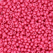 Cuentas de Rocalla Preciosa 11/0 de 2 mm - Permalux fucsia, 20 g