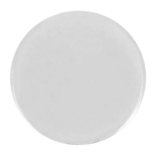 Pieza redonda - disco 12 mm - espesor 0,9 mm - Plata 925 x1