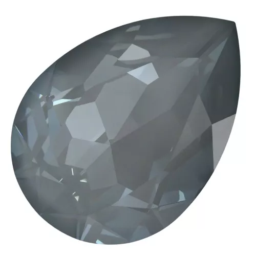 Cabujón PureCrystal 4320 14x10 mm - Cristal Dark Grey x1