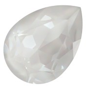 Cabujón PureCrystal 4320 14x10 mm - Cristal Electric White x1