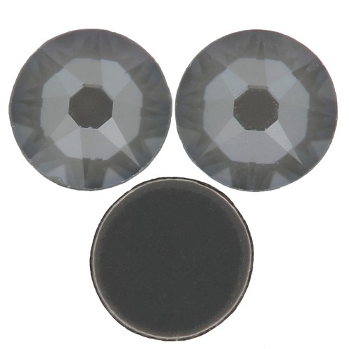 Pegatinas de strass PureCrystal 3 mm - Crystal Dark Grey Ignite x36