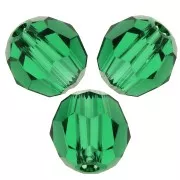 Cuentas redondas PureCrystal 5000 4 mm - - Majestic Green x20