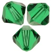 Toupies en cristal PureCrystal 5328 4 mm - Majestic Green x50