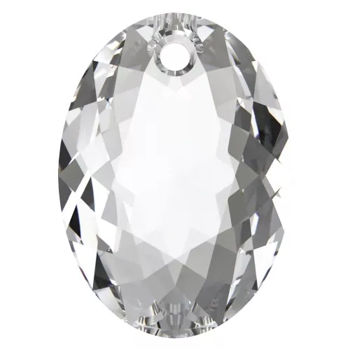 PureCrystal 6438 Colgante Corte Elíptico 9 mm - Cristal x1