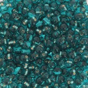 Miyuki Mini Drops 2.8 mm DP28-2425 - Teal Silver Lined x8g