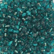 Miyuki Mini Drops 2.8 mm DP28-2425 - Teal Silver Lined x8g