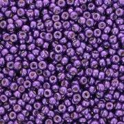 Cuentas Rocalla Miyuki Duracoat 11/0 5108 - Morado orquídea galvanizado x 100 g