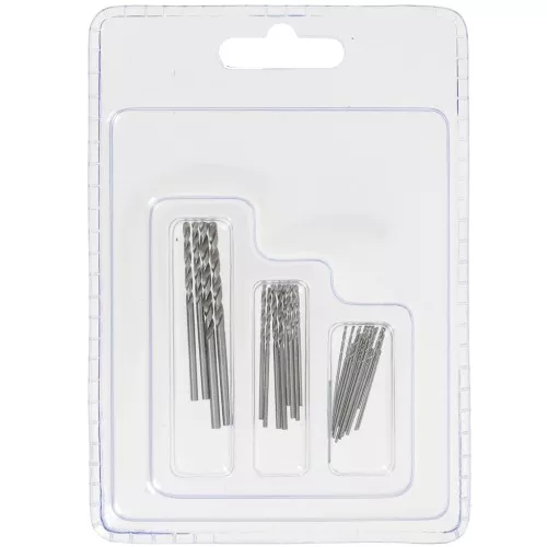 Juego de brocas para joyería - 0,5 mm a 2,5 mm x32