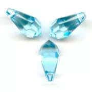 Gotas PureCrystal 6000 Aquamarine 11x5.5 mm x8