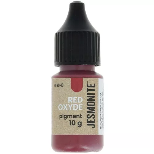 Pigmento líquido en botella - Jesmonita - Óxido rojo x10g