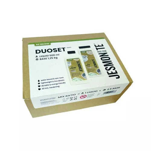 Juego base en polvo 1,25kg y líquido 500ml AC 100 - Jesmonite