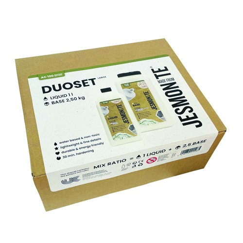 Kit básico de polvo (2,5 kg) y líquido (1 l) AC100 - Jesmonite