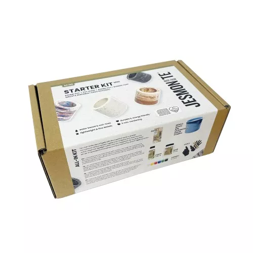 Kit Jesmonite - Bote redondo x1